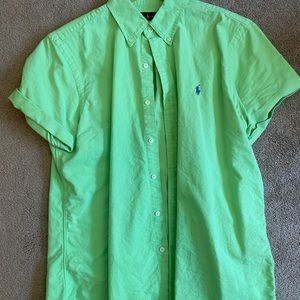 Men’s short sleeve button up